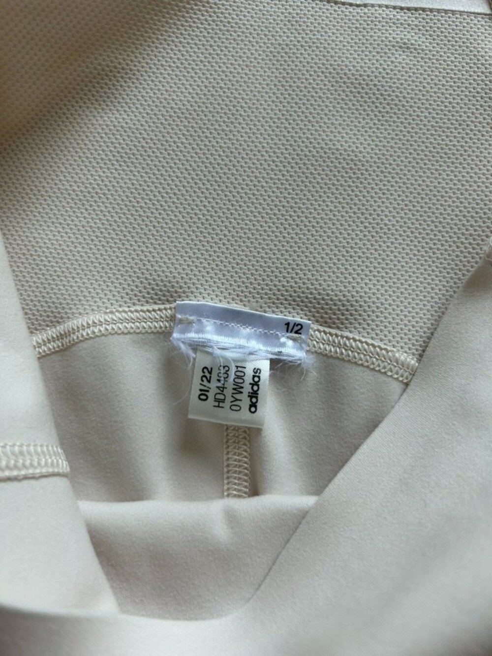 Adidas Bundle of Light Blue and Cream Yoga Bike Shorts - Picture 9 of 15